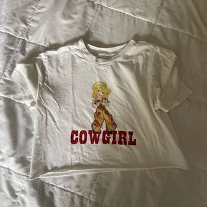 Brandy Melville Cowgirl Crop